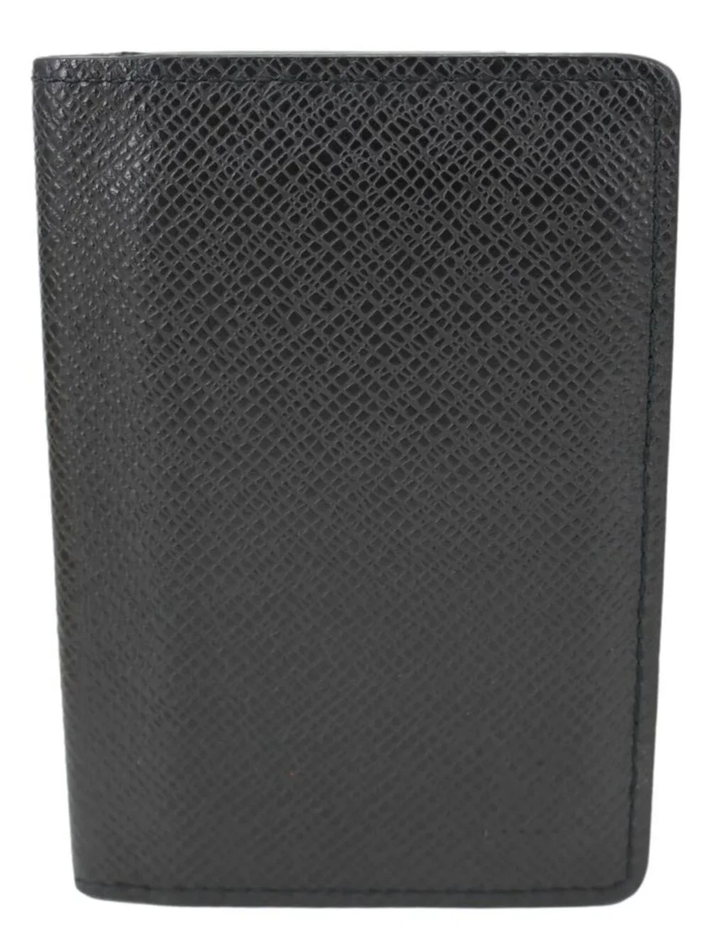 Louis Vuitton  Taiga Leather Bifold Wallet Black